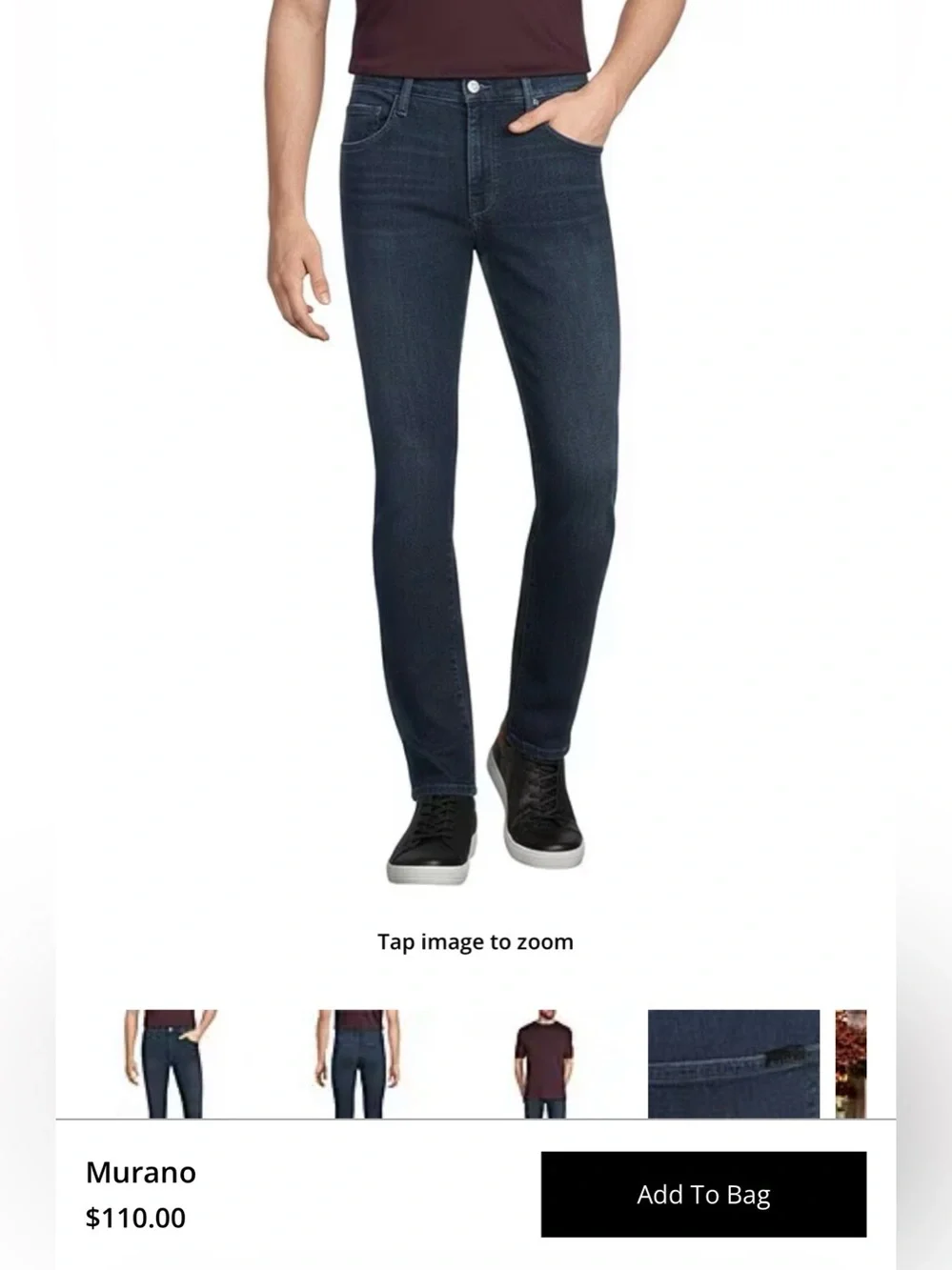 Men's Dark Blue Murano Jeans